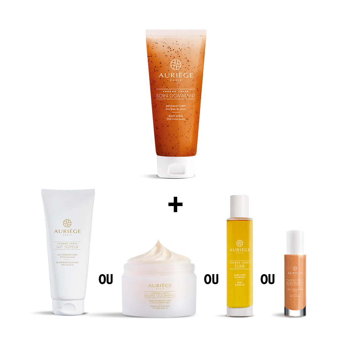 SOIN GOMMANT + LAIT OU BAUME OU ELIXIR OU ELIXIR PAILLETE image number null
