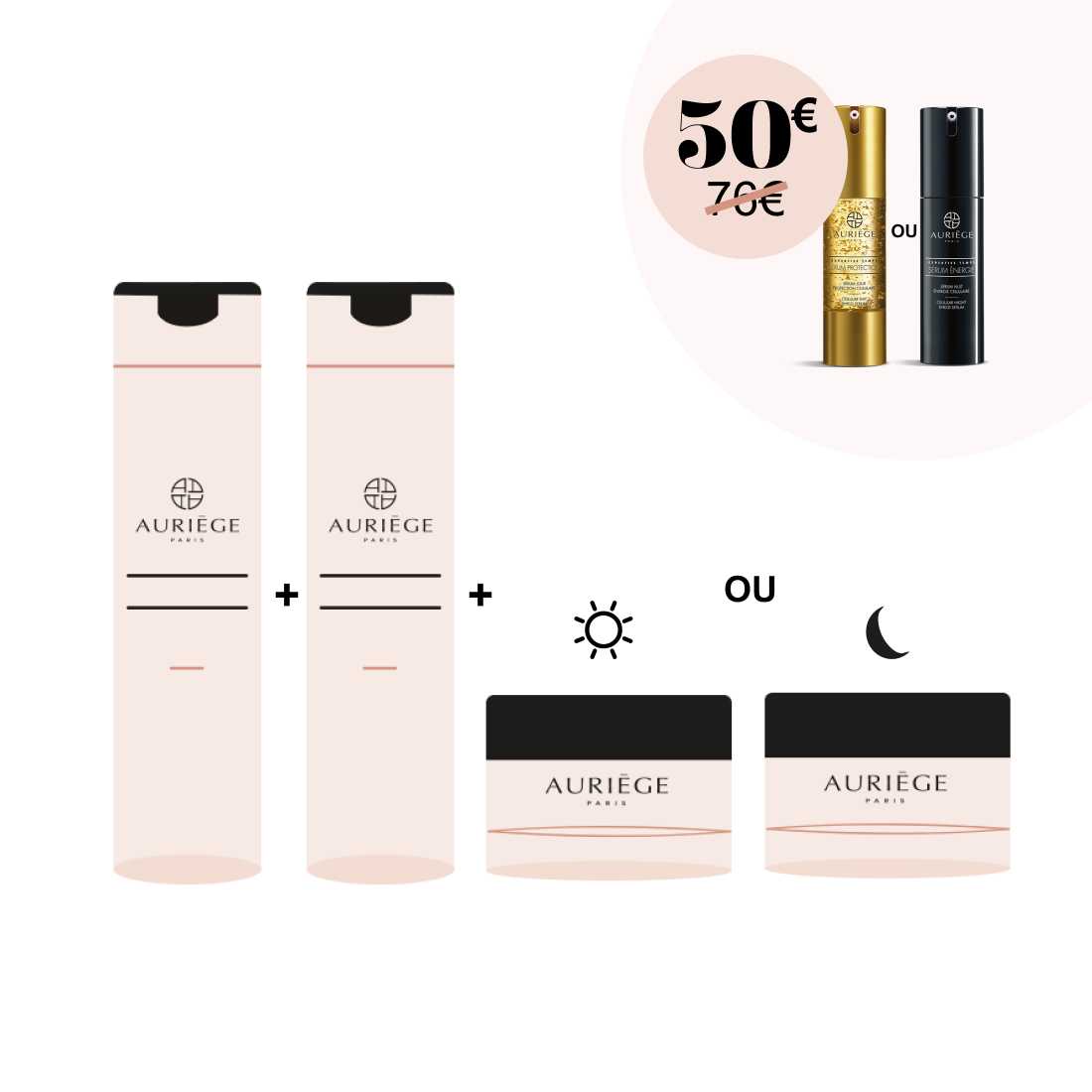 ROUTINE QUOTIDIENNE J OU N CHRONO TEMPS + SERUM image number null