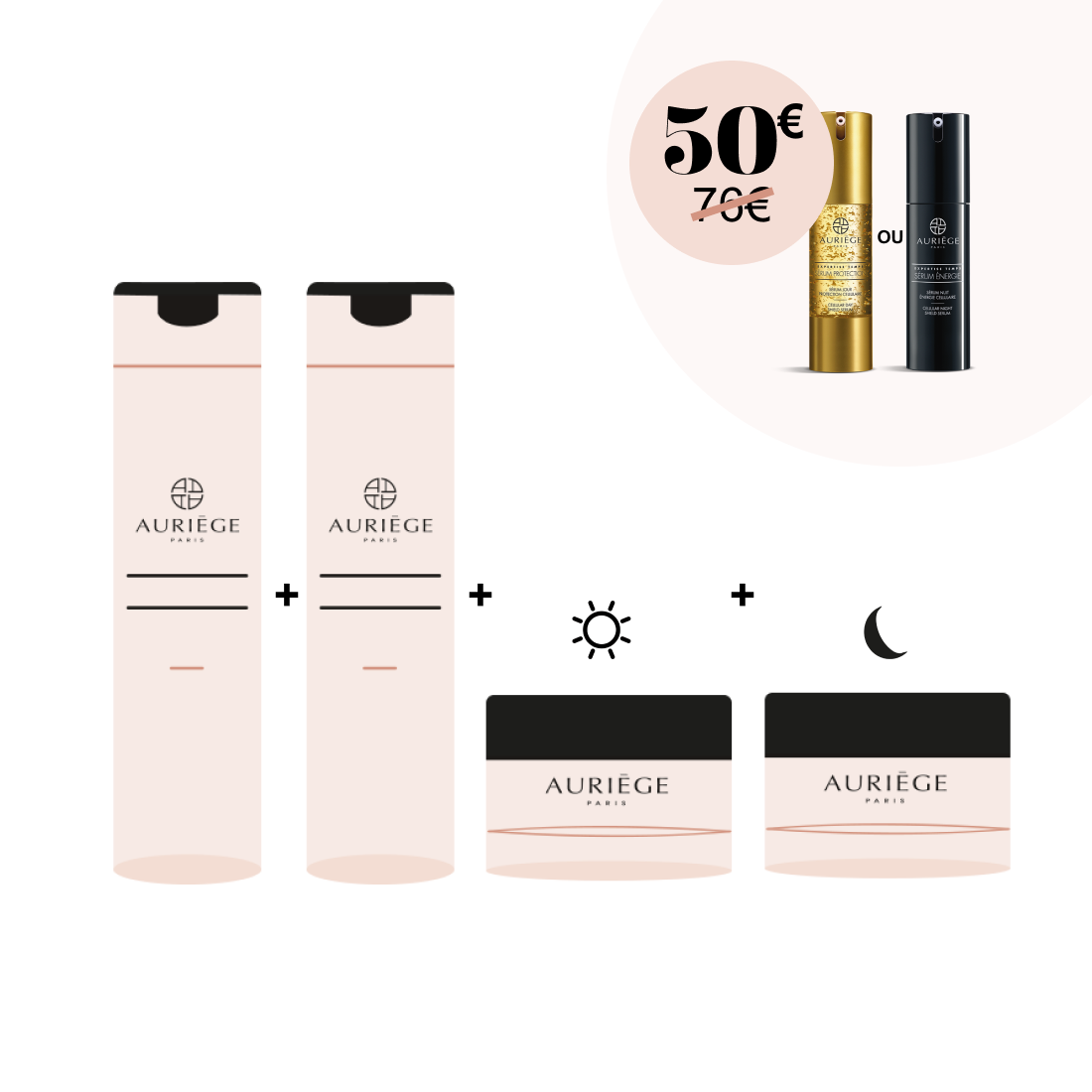 ROUTINE QUOTIDIENNE J + N CHRONO TEMPS + SERUM image number null