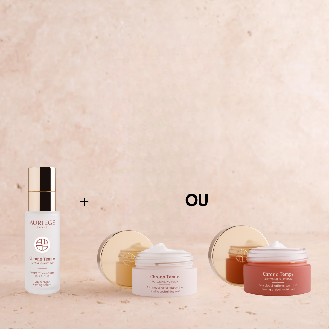 DUO CHRONO TEMPS AUTOMNE SERUM+SOIN AU CHOIX image number null