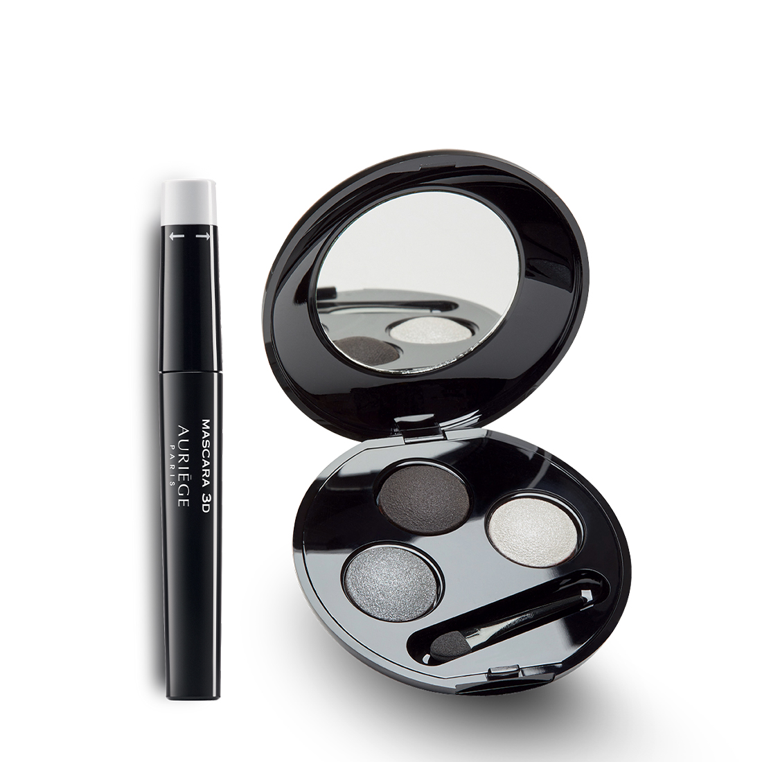 MASCARA 3D NOIR + PALETTE SMOCKY image number null