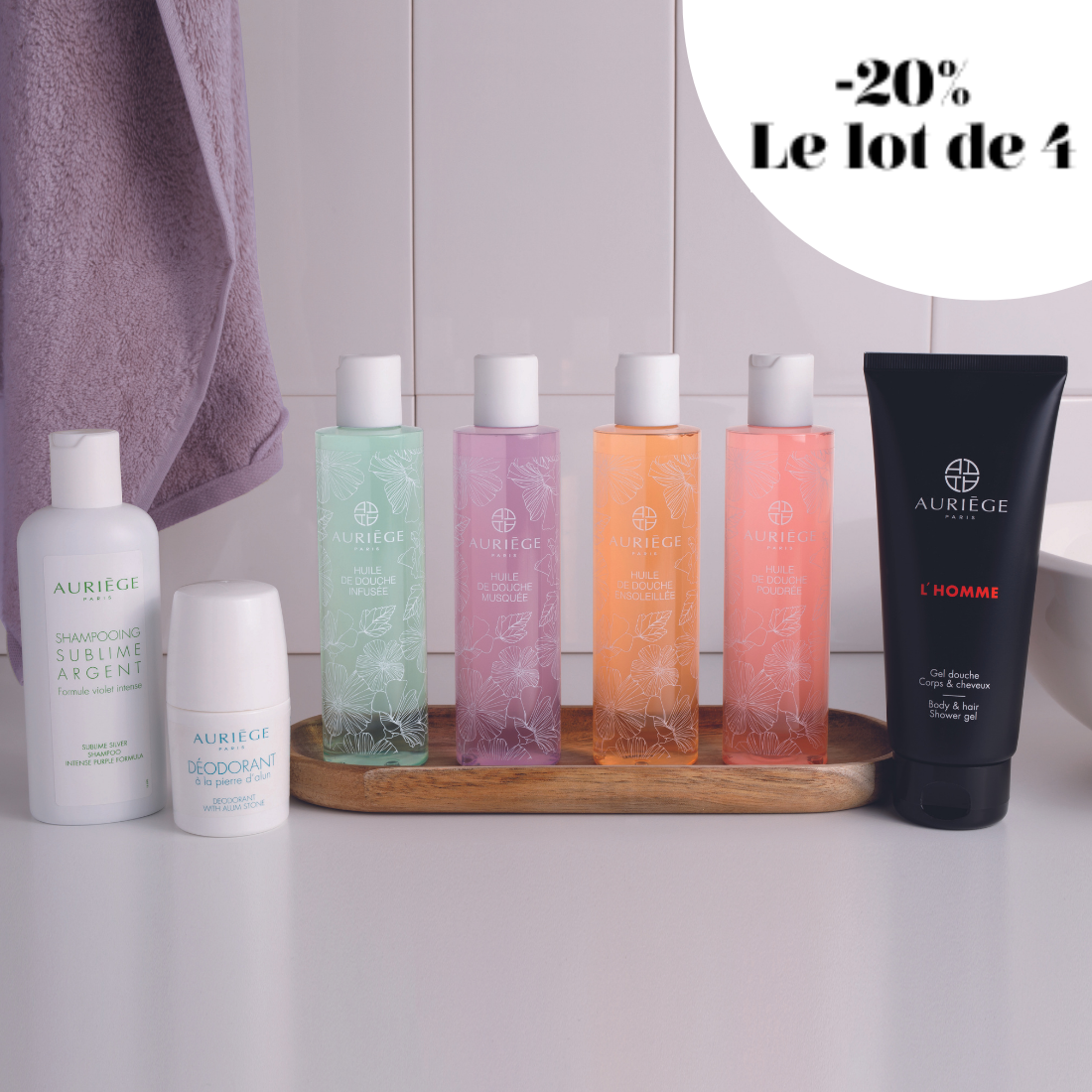 4 INDISPENSABLES DU QUOTIDIEN AU CHOIX image number null